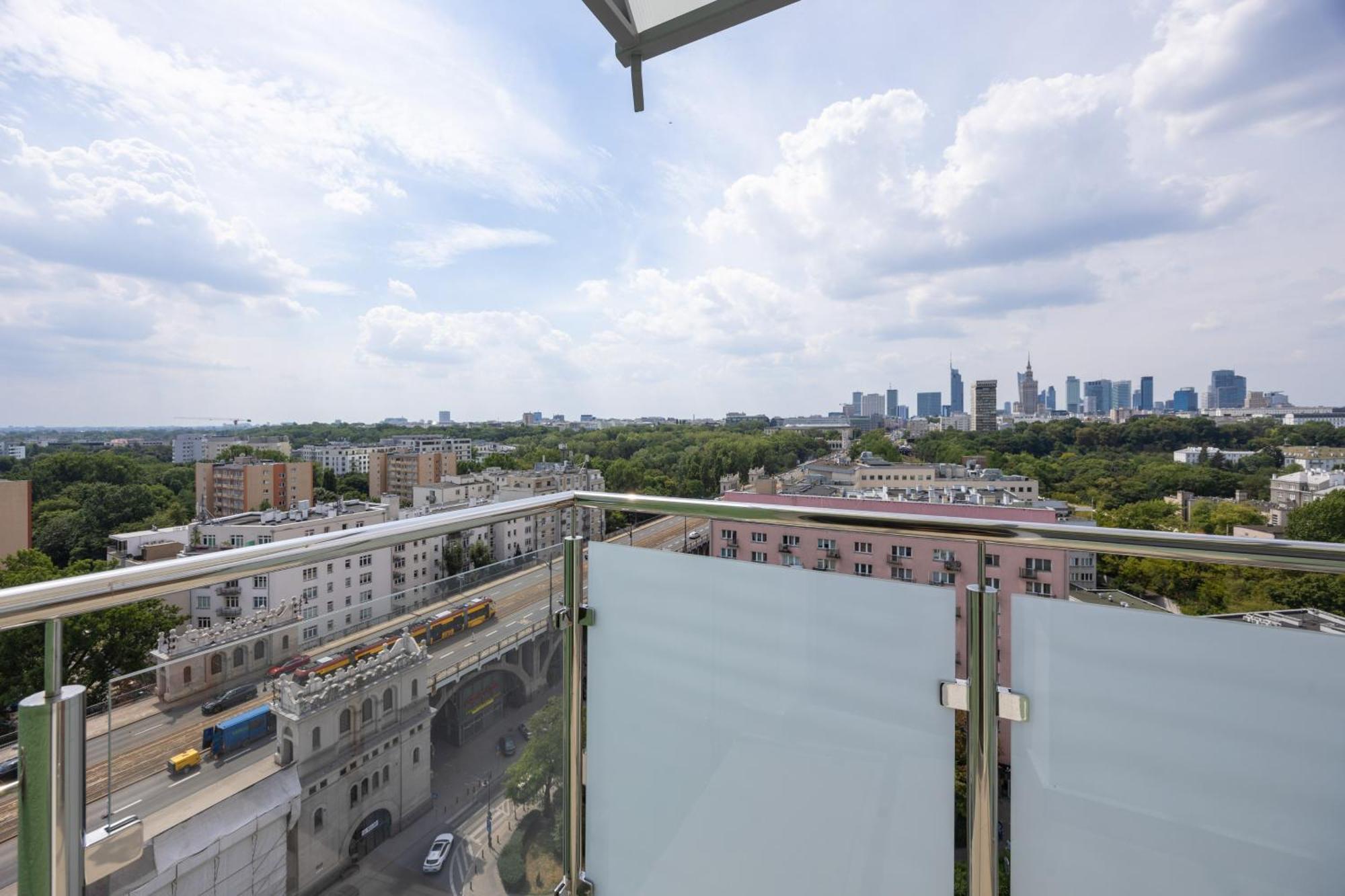 Butas On The 15th Floor With A View Of The Panorama By Renters Warsaw